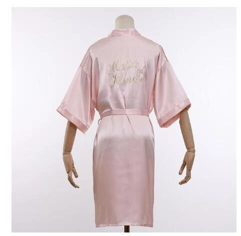 Pink Maid of Honor