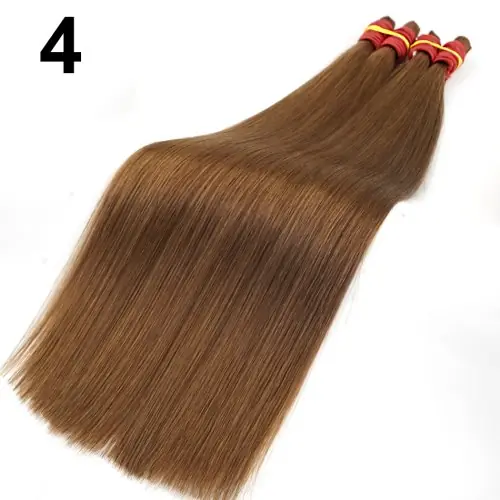 Image de Cheveux Humains Remy Vietnamiens Raides - Vrac Naturel