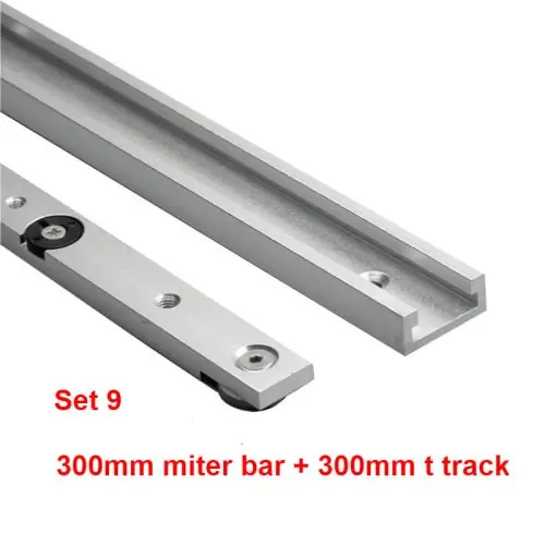 Image de Kit Curseur Rail T en Aluminium pour Onglet et Joint Oblique