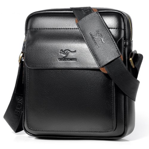 Immagine di Borsa a Tracolla in Pelle Uomo – Eleganza e Stile