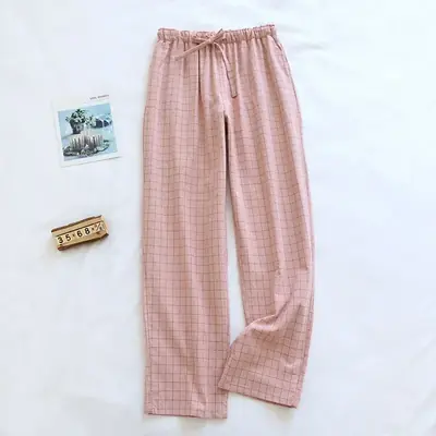 Image de Pantalon de Pyjama en Coton Doux pour Femmes