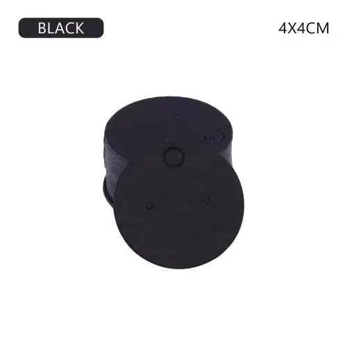 4X4cm schwarz
