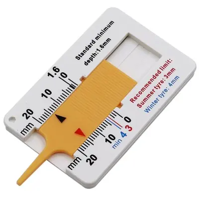 Image de Jauge de Profondeur de Pneu Numérique - Mesure Précise et Rapide