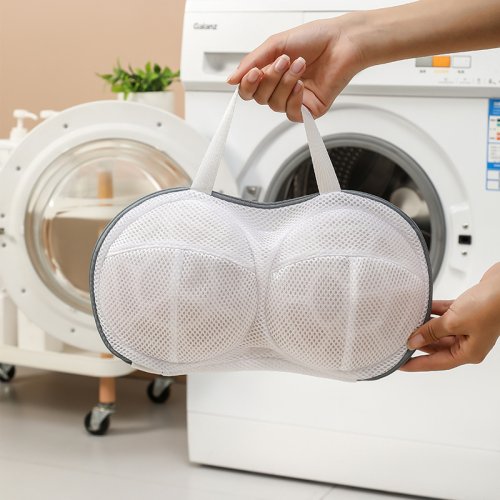 Imagen de Bolsa de Lavado para Sujetador con Funda Protectora Antideformación para Lavadora Doméstica – Ideal para Ropa Interior y Lencería
