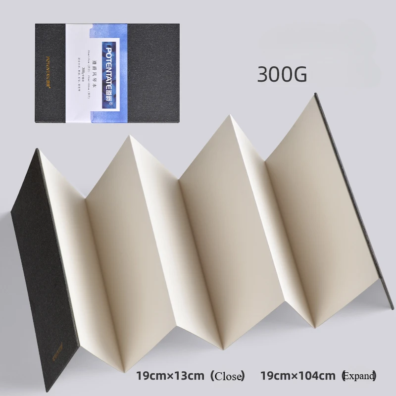 Immagine di Quaderno da Disegno e Acquerello Portatile con Carta Resistente – Ideale per Artisti, Pittori e Viaggiatori