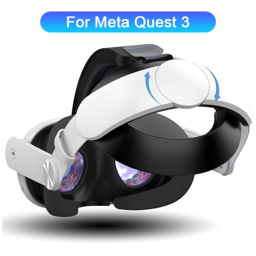 Afbeelding van Verstelbare Hoofdband voor Meta Quest 3S VR Headset - Vervangende Elite Band met Verbeterd Comfort en Optimaal Passend Design