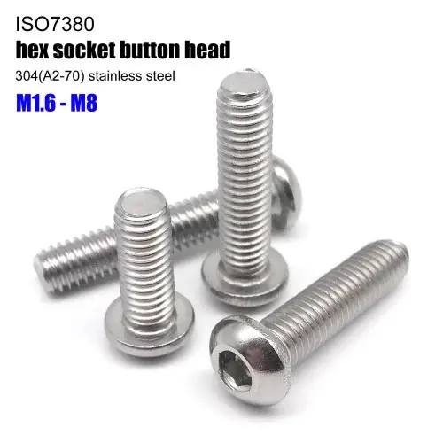 Image de Boulons Allen Inox M1 à M8 - Lot de 50 Pièces