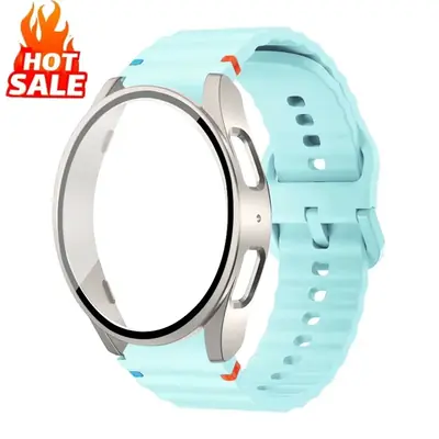 Image de Coque + Bracelet Silicone pour Galaxy Watch 4/5/6/7