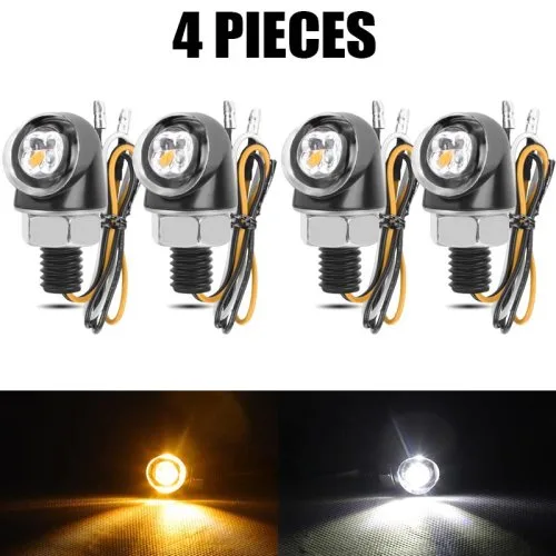 4pcs wit amber