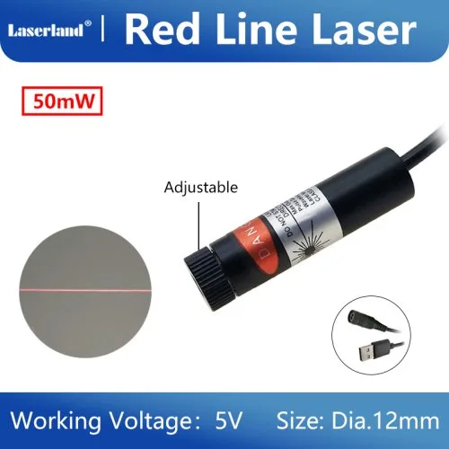 12mm 50mW Line 5V