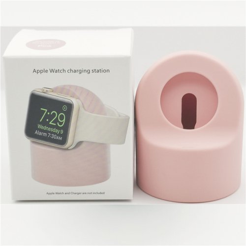 Zdjęcie Stacja dokująca do ładowania Apple Watch Series 11 10 9 8 7 6 5 SE Ultra 3 2 1, silikonowy uchwyt na kabel iwatch, podstawka do ładowania