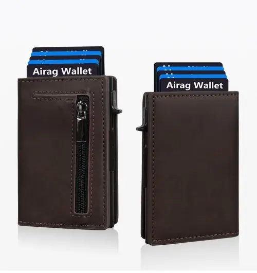 Image de Portefeuille RFID Luxe Homme - Minimaliste & Sécurisé
