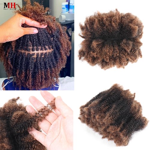 Afbeelding van Afro Kinkig Haarverlenging – Volle Kop Dreadlocks voor Zwarte Vrouwen