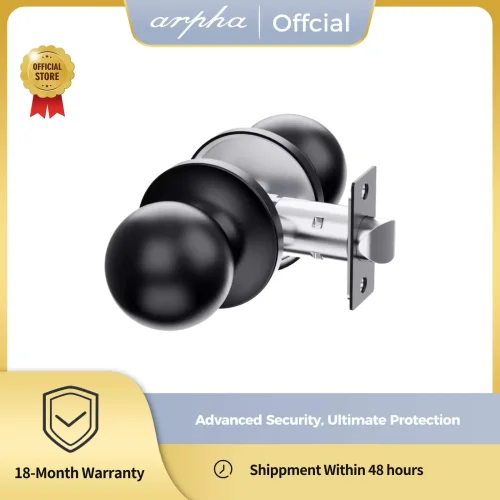 Image de Bouton de Porte Rond Factice - Installation Facile