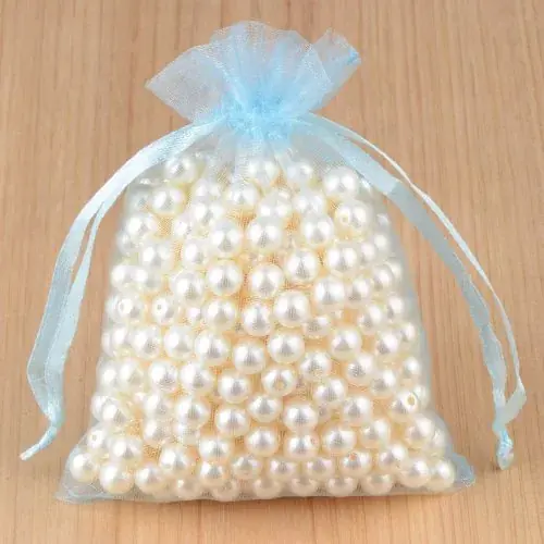 Image de Sacs Organza Bijoux - 100 pcs, 24 Couleurs