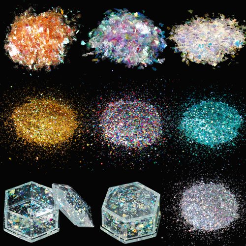 Image de Paillettes Époxy Brillantes AB Miroir - 10g