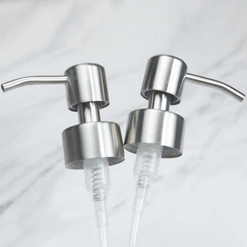 Image de Pompe à Savon Inox 304 - Design Élégant & Pratique