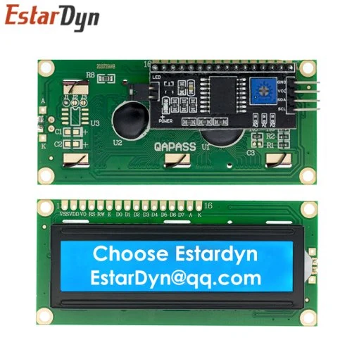 IIC LCD1602C Blau
