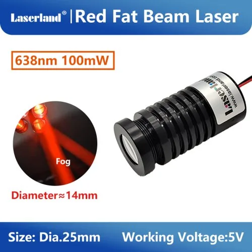 638nm 100mW 5V