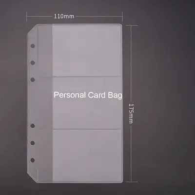 Image de Pochette de Rangement PVC Transparent A5/A7 - Organisez Vos Documents avec Style