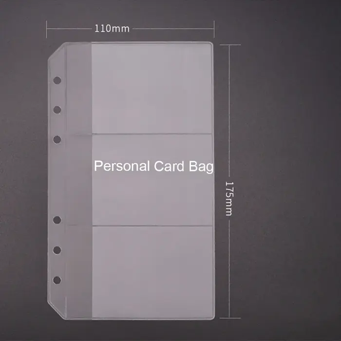 Image de Pochette de Rangement PVC Transparent A5/A7 - Organisez Vos Documents avec Style