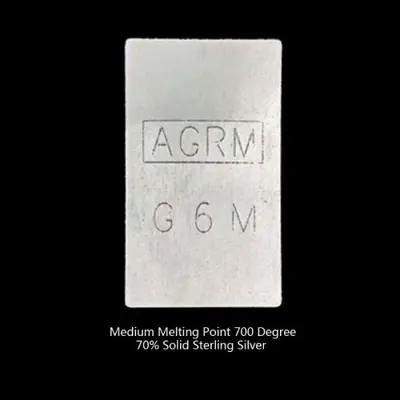 Image de Plaque de Soudure Argent - Outil de Formage pour Bijoux
