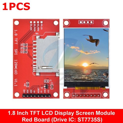Afbeelding van 1,8 inch TFT LCD Scherm Module - SPI Interface voor Arduino