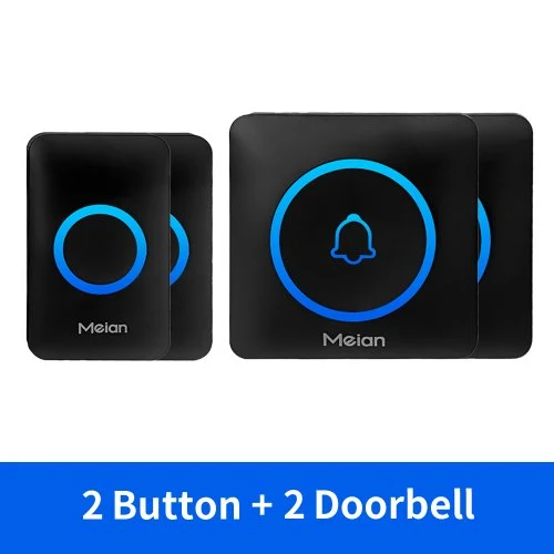 2Button 2Bell-zwart