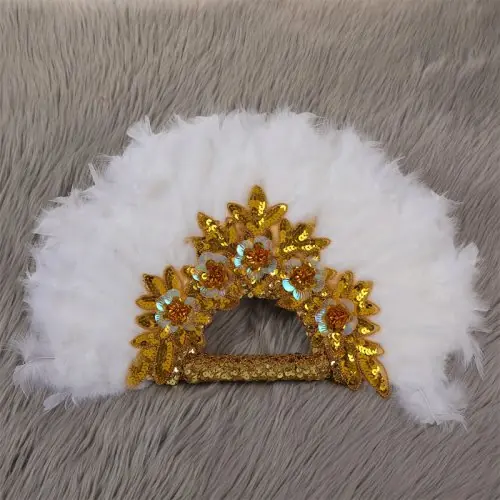 Image de Éventail de Mariée en Plumes - Élégance Romantique