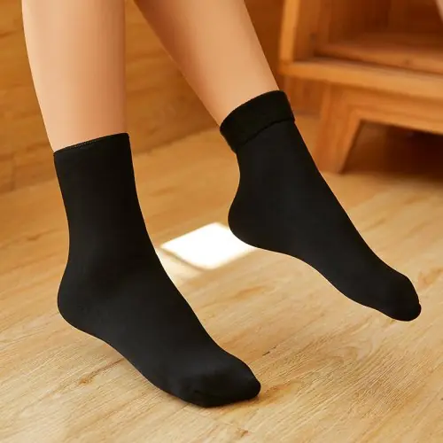 Image de Chaussettes Hiver Chauffantes Femme - Confort & Chaleur