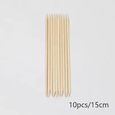 Image de Poussoir à Cuticules en Bois - Outil de Manucure Naturel