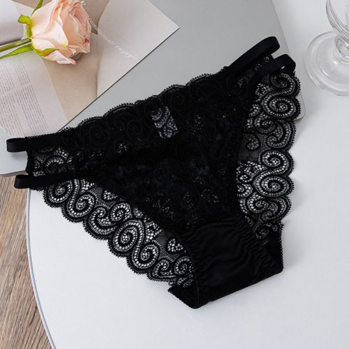 Imagen de Bragas de Encaje Transparente para Mujer