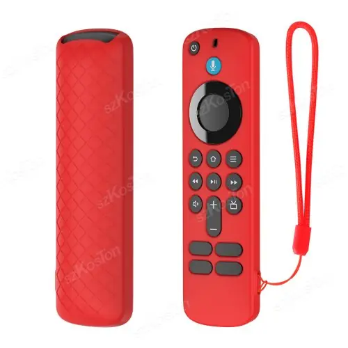 Image de Housse silicone anti-choc pour télécommande Fire TV Stick 4K