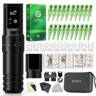 Image de Kit Tatouage Sans Fil XNET T1 - Professionnel & Complet