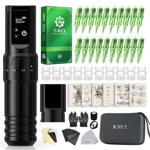 Image de Kit Tatouage Sans Fil XNET T1 - Professionnel & Complet