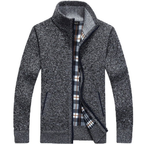 Imagen de Suéter Hombre Invierno 2023 - Cárdigan con Cremallera Completa