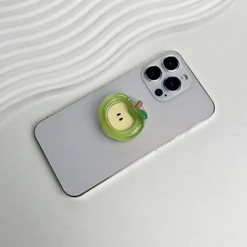 Image de Support Téléphone Fruité Rouge - Design Mignon & Pratique