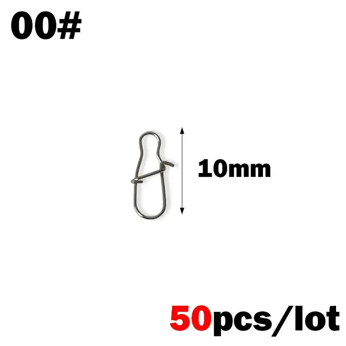 Image de Kit 50 Pièces Accessoires Pêche Acier Inoxydable