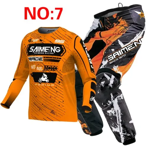 Image de Tenue Motocross Enfant - Maillot & Pantalon MX
