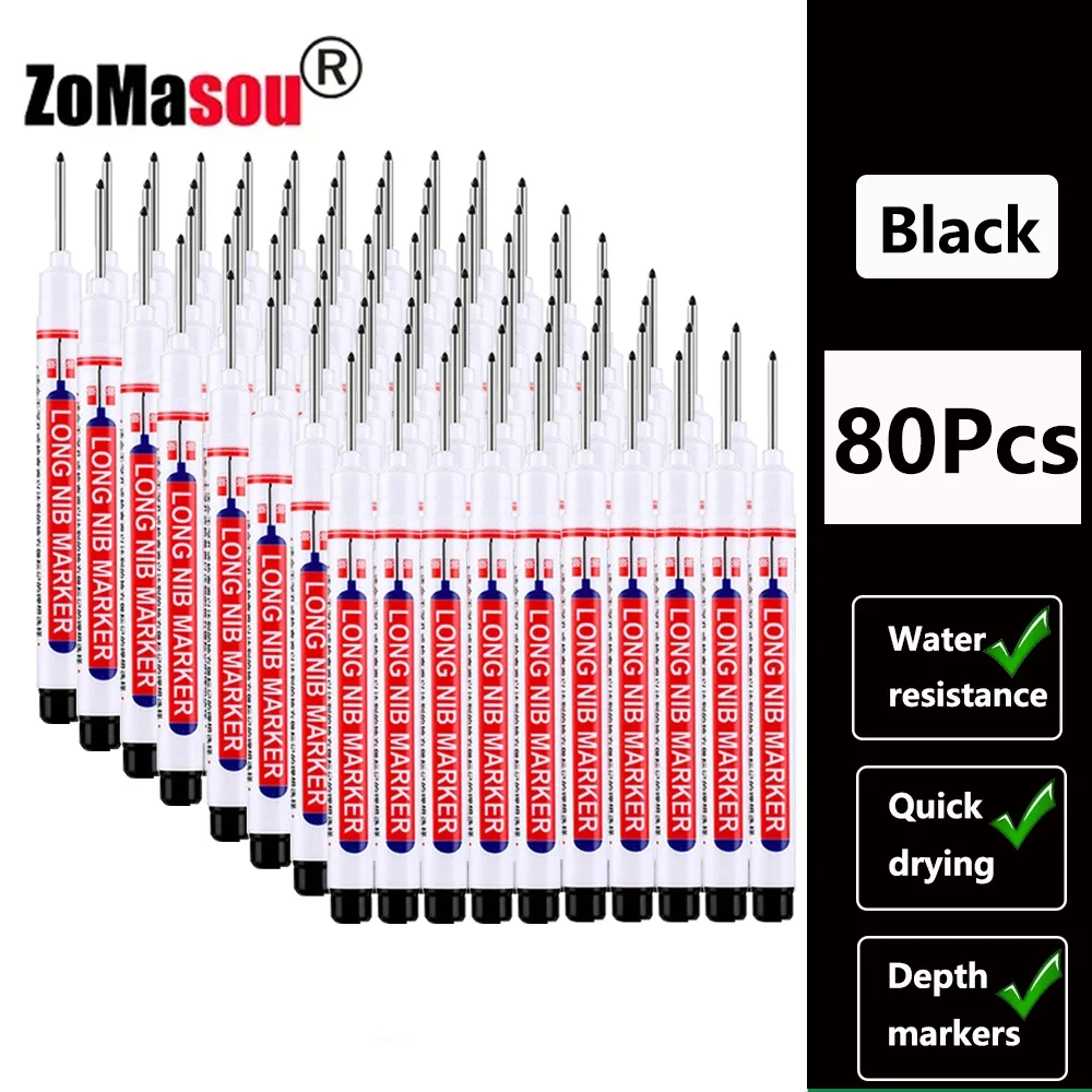 Czarny 80pcs(góra)