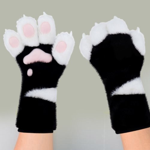 Bild von Katzenpfoten-Handschuhe mit Klauen – Perfekt für Cosplay & Fursuit