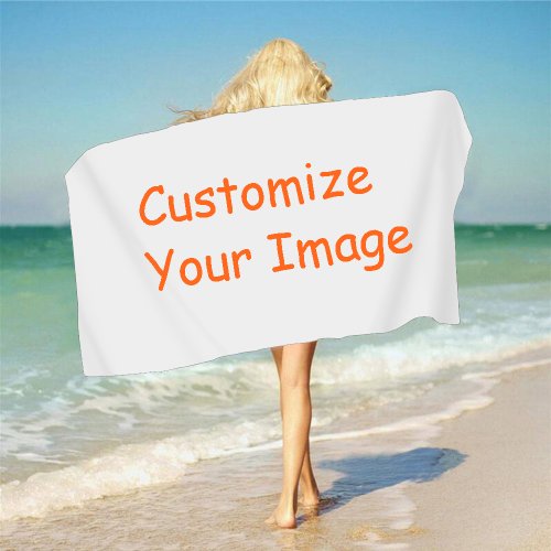 Bild von Personalisiertes 3D-Strandtuch – Lustig & Einzigartig