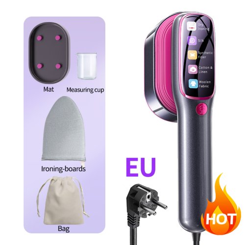 Immagine di NUOVO ferro da stiro a vapore portatile per indumenti a vapore mini portatile per vestiti pressa per...