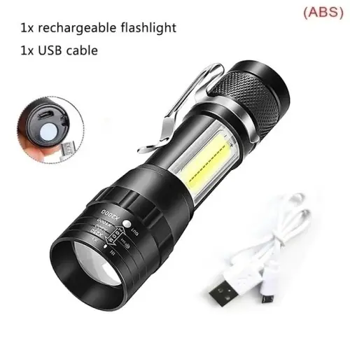 Image de Torche LED Ultra-Puissante Rechargeable USB
