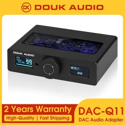 Image de DAC HIFI USB avec ESS9038Q2M & AK4493 - Conversion Numérique Analogique Premium