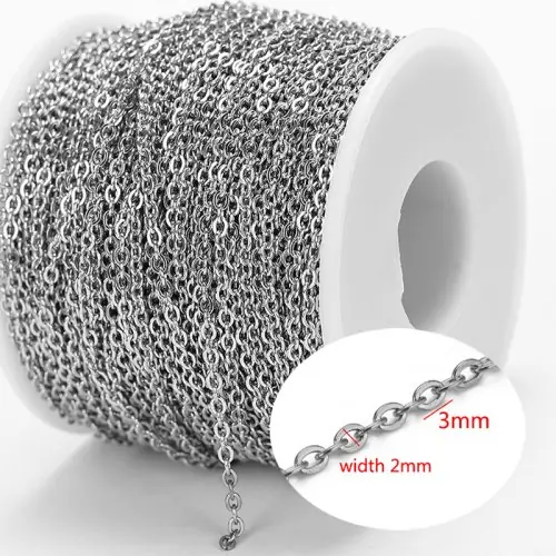 Image de Chaîne Dorée 2m - Bijoux DIY