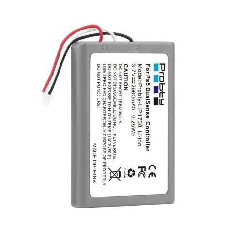 Image de Batterie Rechargeable 2500mAh pour Contrôleur PS5 DualSense
