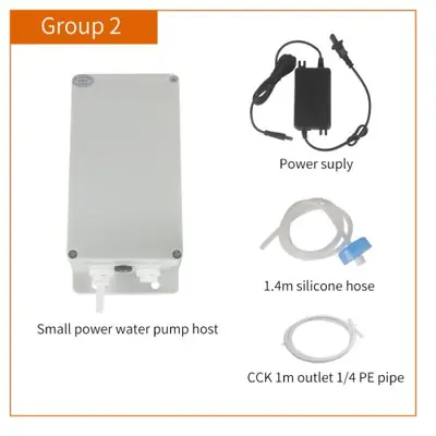 Image de Pompe à Eau 12V pour Caravane et Bateau - Aspiration Automatique
