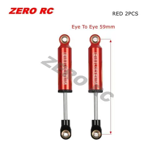 59mm Red 2PCS