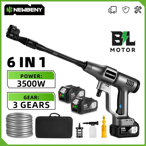 Bild von Cordloser Hochdruckreiniger 200 bar – Leistungsstark & Bürstenlos